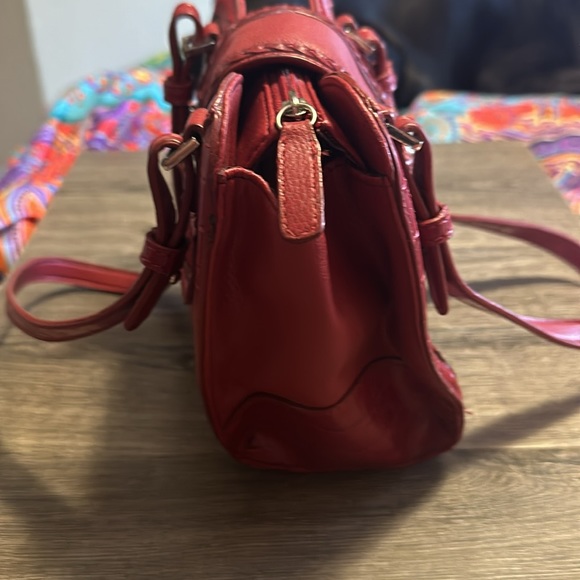 Coldwater Creek purse, red - Picture 4 of 8